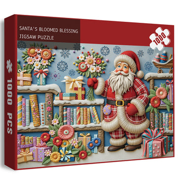 Bleced Blessing Jigsaw Puzzle 1000 pezzi di Babbo Natale